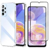 Capa Capinha Samsung A23 5G + Película De Vidro 3D Blindada