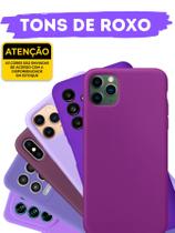 Capa Capinha Silicine Compatível Galaxy A01 / A01 CORE / A02 / A02S / A03 / A03 CORE / A03S / A04 / A04S / A04E / A10 / A10S / A11 / A12