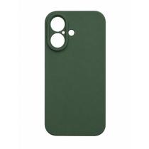 Capa Capinha Silicone Aveludada Compatível com iPhone 16 Proteção Total Câmera Fechada Antichoque COR:VERDE ESCURO Capa Capinha Silicone Aveludada Compatível com iPhone 16 Proteção Total Câmera Fechada Antichoque COR:VERDE ESCURO