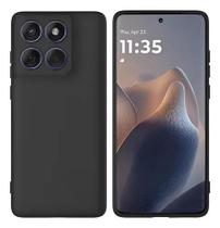 Capa Capinha Silicone Aveludada Para Motorola Moto G67 G77