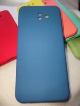 capa capinha silicone Aveludada para Samsung J6 Plus