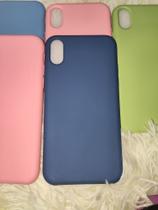 Capa Capinha Silicone Case para iPhone X /iPhone Xs