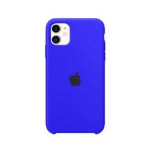 Capa Capinha Silicone iPhone11 Azul-Safira Barata Lançamento