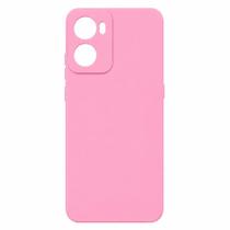 Capa Capinha Silicone Premium Compatível com Motorola Moto G05 / E15 Proteção Flexível e Resistente COR:ROSA IOGURTE