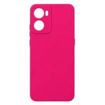 Capa Capinha Silicone Premium Compatível com Motorola Moto G05 / E15 Proteção Flexível e Resistente COR:ROSA PINK
