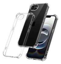 Capa Capinha Silicone TPU Para Iphone 16e Anti Impactos Premium Transparente Capa Capinha Silicone TPU Para Iphone 16e Anti Impactos Premium Transparente