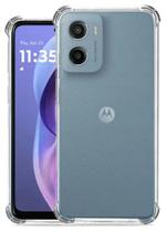 Capa Capinha Silicone TPU Para Moto G05 Transparente Anti Choque