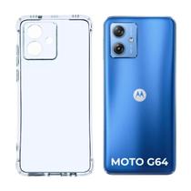 Capa Capinha Silicone Transparente Compatível Para Moto G64