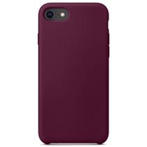 Capa Capinha Silicone Veludo Compatível Com iPhone 7 8 E Se