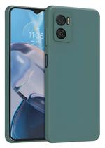 Capa Capinha Slim Anti Impacto Aveludada e Película 3D Para Motorola Moto G06