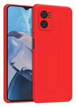 Capa Capinha Slim Anti Impacto Aveludada e Película 3D Para Motorola Moto G06