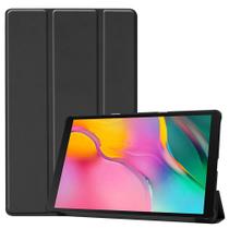 Capa Capinha Smart Tablet Galaxy Tab A7 T500 T505 Tela 10.4 Aveludada High Premium Case Preta