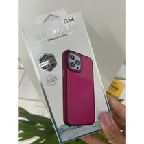 Capa Capinha Space Colorida Compatível para iphone 13 e 14 com camera aberta e fechada