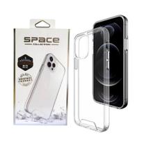Capa Capinha Space Para iPhone 11 12 13 14 15 16 Case Transparente Anti Amarelamento