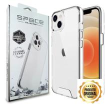 Capa Capinha Space Transparente Acrílico Compatível com Iphone Transparente