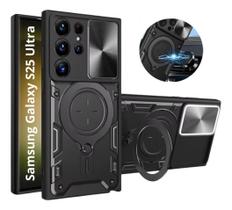 Capa Capinha Stylus Armor Militar Galaxy S25 Ultra Anti Impacto Suporte 360 Magnetico E Indução - Genérica