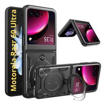 Capa Capinha Stylus Armor Militar Moto Razr 60 Ultra Anti Impacto Suporte 360 Magnetico E Indução