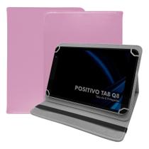 Capa Capinha Tablet Positivo Tab Q8 Tela 8 Polegadas Pasta Suporte Case Protetora Reforçada Premium