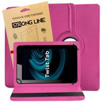 Capa Capinha Tablet Positivo Twist T770 7 Polegadas Giratória Anti Impacto + Pelicula de Vidro