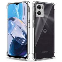 Capa capinha tranparente silicone linha E Motorola antiqueda E6S E6I E6 PLUS E7 PLUS E7 POWER E13 E20 E30 E40 E22 E32