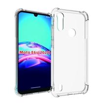 Capa capinha tranparente silicone linha E Motorola antiqueda E6S E6I E6 PLUS E7 PLUS E7 POWER E13 E20 E30 E40 E22 E32