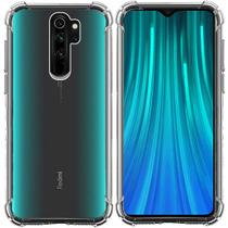 Capa capinha tranparente silicone Xiaomi antiqueda Note 6 PRO Note 7 Note 8 lite Note 8 Pro Note 8 MI 9 T NOTE 10/ 10S N