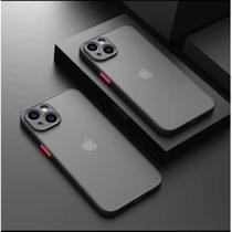 Capa Capinha Translucida Anti Impacto Para iPhone 11 l 12 l 13 l 14 l 15 l 16 l PRO l PLUS l PRO MAX