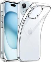 Capa Capinha Transparente Fina Para iPhone 15 Plus Pro Max