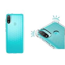 Capa Capinha Transparente P/ Motorola Moto E20 Anti Impactos Capa Capinha Transparente P/ Motorola Moto E20 Anti Impactos