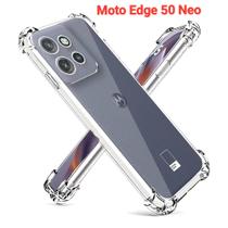 Capa capinha transparente para Motorola Moto Edge 50 Neo anti impacto - Boreal