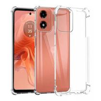 Capa Capinha Transparente para Motorola Moto G04 Anti Impactos Capa Capinha Transparente para Motorola Moto G04 Anti Impactos