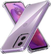 Capa Capinha Transparente para Motorola MOTO G24 Anti Impactos Capa Capinha Transparente para Motorola MOTO G24 Anti Impactos