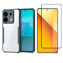 Capa Capinha Transparente Para Xiaomi Poco X6 + Pelicula 9D