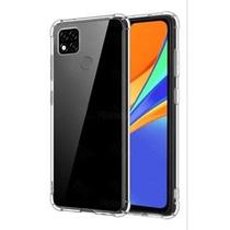 Capa capinha transparente para Xiaomi Redmi 9C com bordas anti queda
