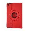 Capa CapinhaCapa Case Giratoria Compativel Samsung Galaxy Tab Tab S10 FE 10.9" S9 FE 10.9" Tab S9 11 Vermelha