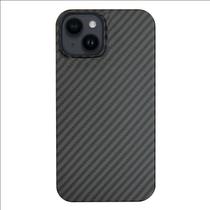 Capa Carbon Fiber para iPhone 13 preta - LOFT