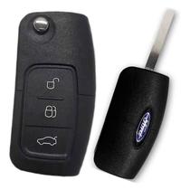 Capa Carcaça Chave Ford Focus, New Fiesta e Ecosport 3 Botões