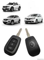 Capa Carcaça Chave Sandero Duster Oroch Logan Kwid 3 Botões 2013 2014 2015 2016 2017 2018 Capa Carcaça Chave Sandero Duster Oroch Logan Kwid 3 Botões 2013 2014 2015 2016 2017 2018