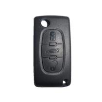 Capa Carcaça De Chave Peugeot/Citroen 3 Botão Capa Carcaça De Chave Peugeot/Citroen 3 Botão