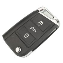 Capa/Carcaça De Chave Remota Automotiva Jingyuqin Para VW Golf Polo T-CROSS Skoda Seat, 3 Botões, Capa/Carcaça De Chave Remota Automotiva Jingyuqin Para VW Golf Polo T-CROSS Skoda Seat, 3 Botões,