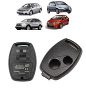 Capa Carcaça Oca Da Chave Civic City Fit 2Botoes Sem Panico