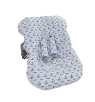 Capa Carrinho de Bebe Removível Bebe Conforto Elefantes - Cazzabela