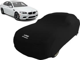 Capa Carro Com Logo Bmw F10 Tecido Lycra Anti Riscos Capa Carro Com Logo Bmw F10 Tecido Lycra Anti Riscos