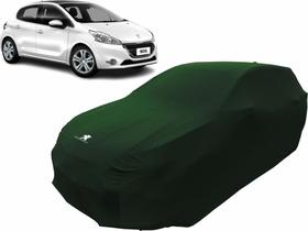 Capa Carro Com Logo Peugeot 208 Tecido Anti Riscos