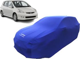 Capa Carro Honda Fit 2003 Hatch Veste Fácil Com Elástico