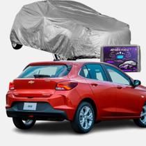 Capa Carro Onix Hatch 2020-2024 Impermeável Com Forro e Elástico