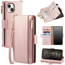 Capa Carteira Antsturdy para iPhone 13 (6,1") com Bloqueio RFID