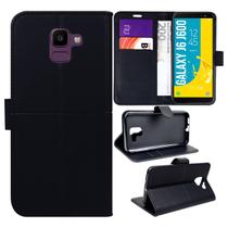 Capa Carteira + Capa Emborrachada compatível Galaxy J6 J600 5.6 - Cell In Power25