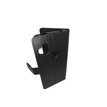 Capa carteira capinha de couro Motorola One Hyper Preto