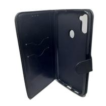 Capa carteira capinha de couro Samsung A11 e M11 Preto Capa carteira capinha de couro Samsung A11 e M11 Preto